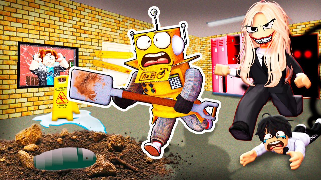 МОЯ НОВАЯ УЧИТЕЛЬНИЦА СТАЛА МОНСТРОМ В РОБЛОКС 😱 СТРАШНАЯ ИСТОРИЯ ROBLOX смотреть онлайн