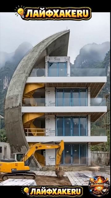 Самая уникальная 4-этажная сборка контейнеров когда-либо (Удовлетворительная#ЛайфхакеRU смотреть онлайн