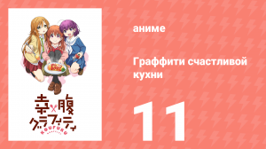 Граффити счастливой кухни 1 сезон 11 серия «Хрустящий и скользкий» (аниме-сериал, 2015)