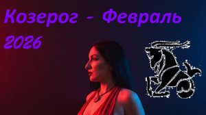 Таро прогноз на ФЕВРАЛЬ 2026 КОЗЕРОГ ♑️ 🔥✨