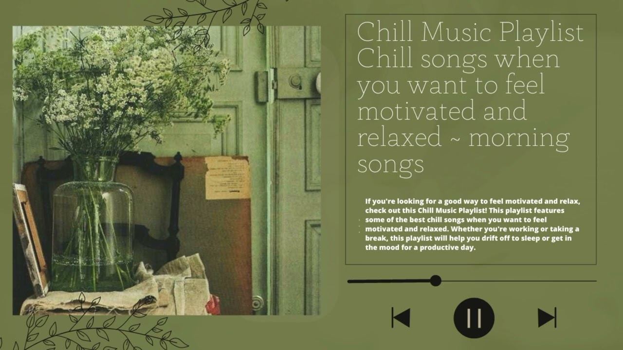 A playlist that makes you feel positive when you listen to it / Morning songs смотреть онлайн