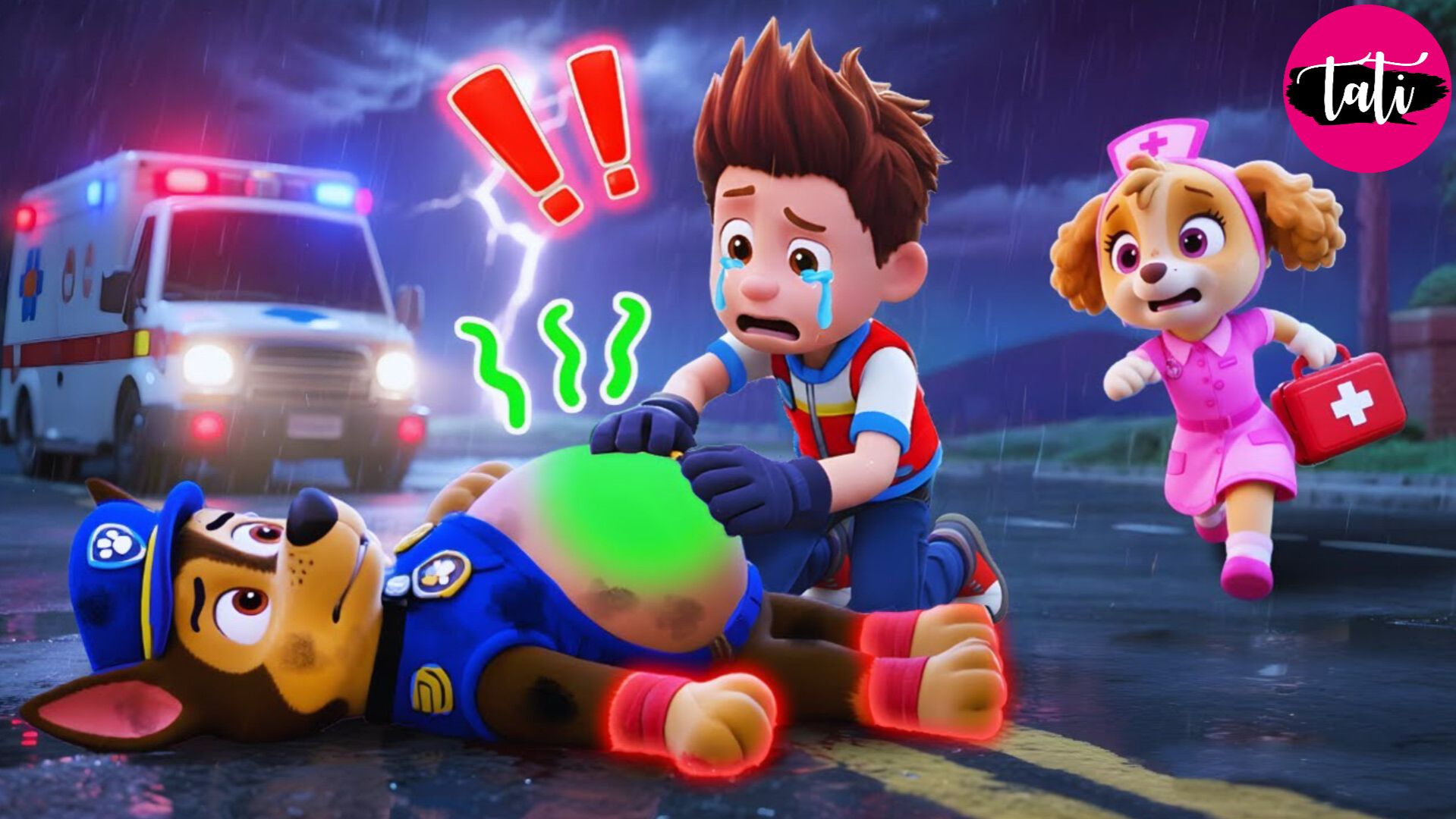 Щенячий патруль и Маршалл. Залипательное видео. Мультфильм для детей и малышей. Анимация 143 смотреть онлайн