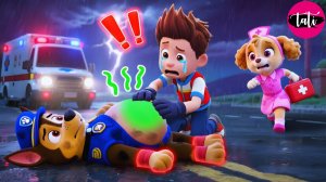 Щенячий патруль и Маршалл. Залипательное видео. Мультфильм для детей и малышей. Анимация 143