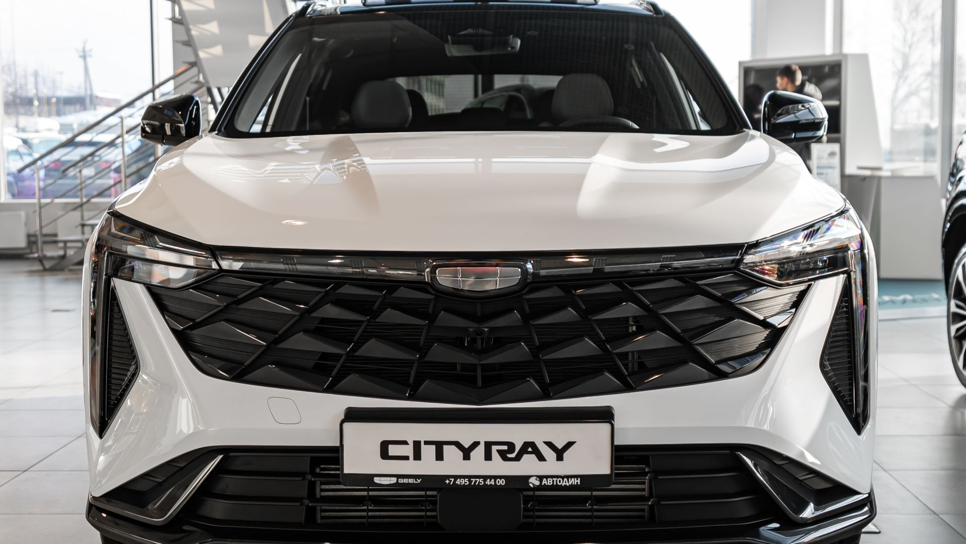 Geely CITYRAY (Flagship Sport) Белый смотреть онлайн