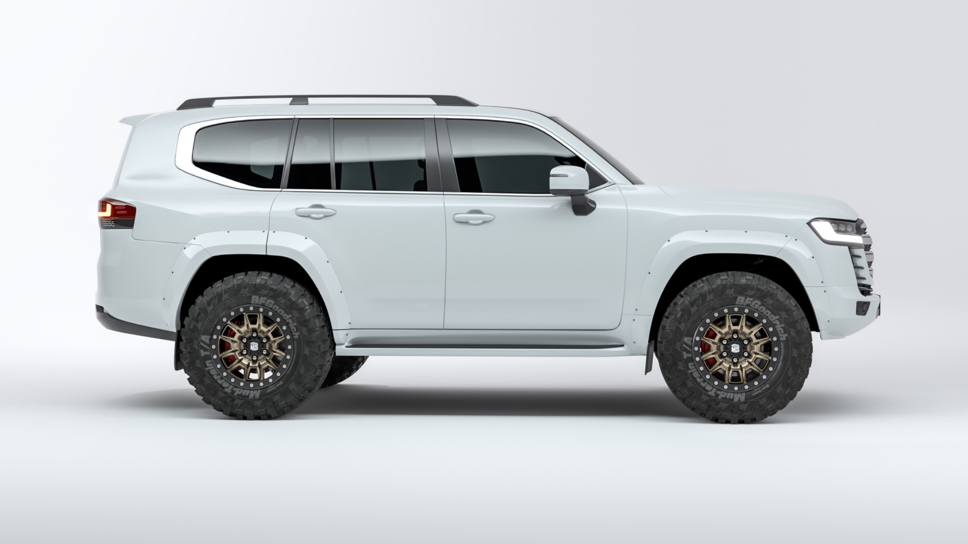 Расширители арок Land Cruiser 300 смотреть онлайн