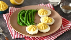 🥚 Фаршированные яйца без майонеза. Любимая закуска в более легком варианте на праздничный стол