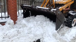 Дзержинский против снежной стихии