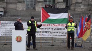 Die DDR verurteilt den NATO-EU-Völkermord in Palästina