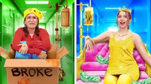 Бьюти-лайфхаки в больнице 😱 Богатые vs бедные 💄