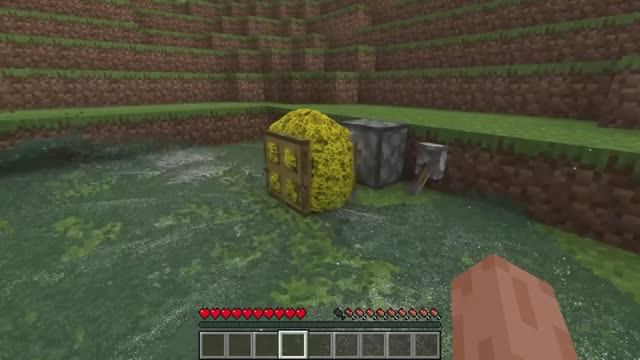 САМАЯ РЕАЛИСТИЧНАЯ ГРАФИКА ГУБКИ С ВОДОЙ В МАЙНКРАФТЕ смотреть онлайн