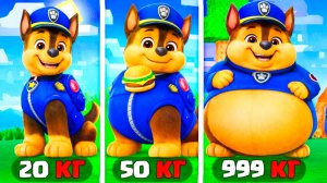 😱 ГОНЩИК ТОЛСТЕЕТ С КАЖДЫМ РАЗОМ В МАЙНКРАФТЕ