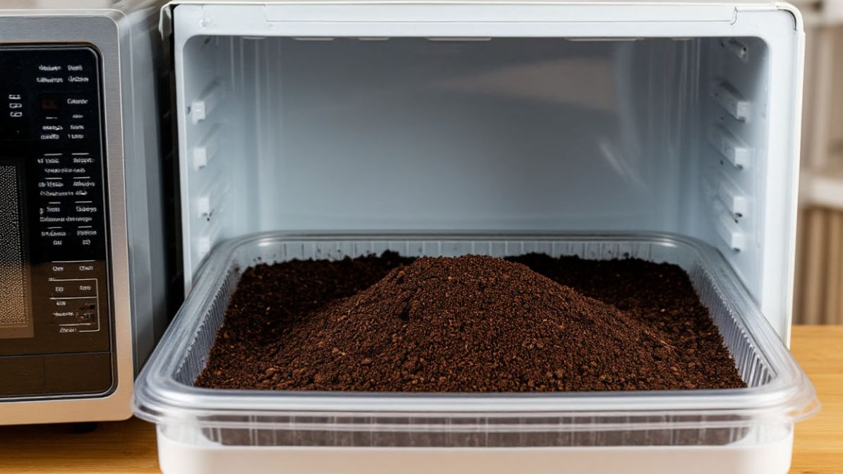 Идеальный грунт для рассады - в микроволновке: Самый быстрый способ обеззаразить грунт смотреть онлайн