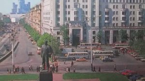 Москва Площадь Маяковского 80-е годы