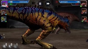 Играем в игру Jurassic World:The Game