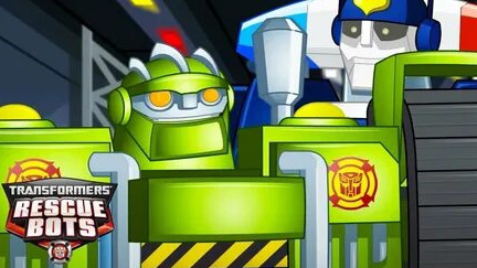 Transformers Rescue Bots . Команда Спасателей в гонки со снежной бурей! смотреть онлайн