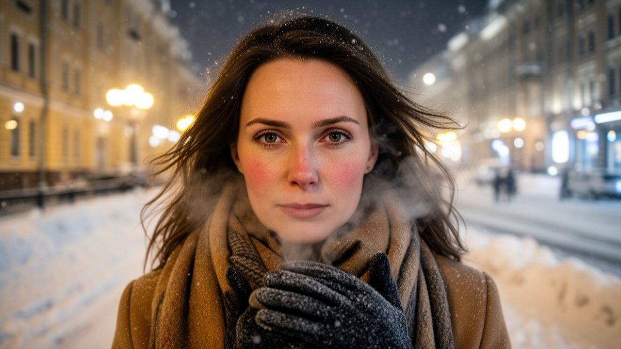 Белая Москва 2026 город как из зимней сказки ❄️ смотреть онлайн