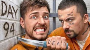 ВЫЖИВИ 100 ДНЕЙ В ТЮРЬМЕ, ПОЛУЧИ $500000 MrBeast МистерБист На Русском