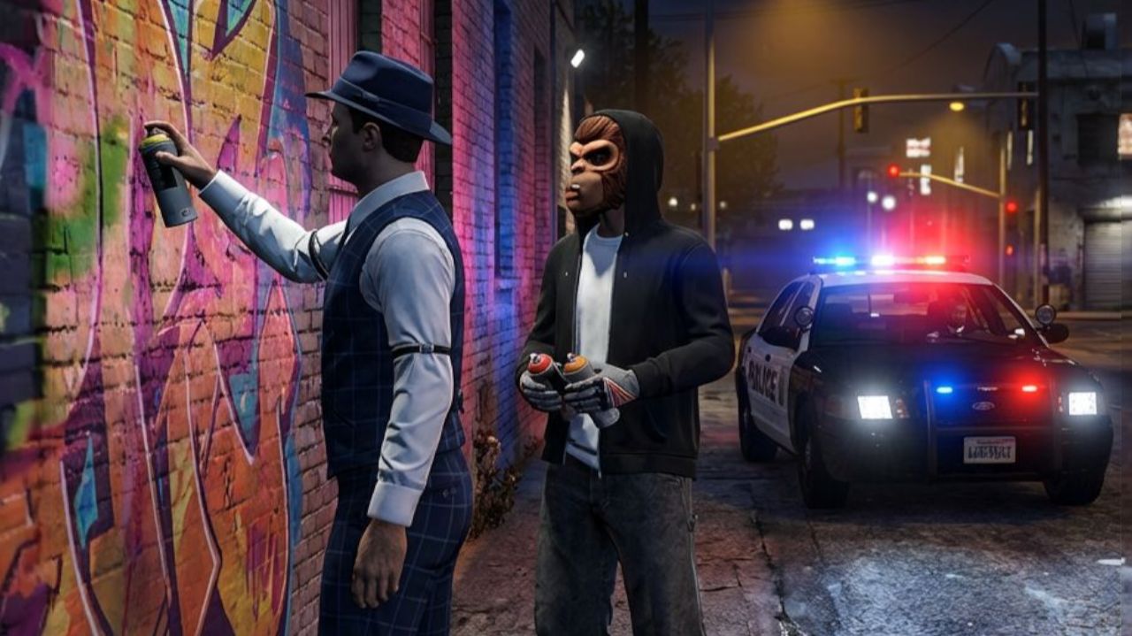 GTA Online Открываем костюм Уличного художника смотреть онлайн