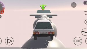 прохожу паркур в ваз краш тест симулятор 2 (часть 2)