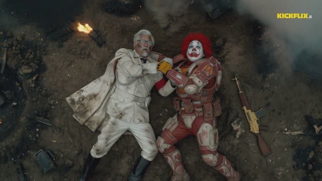 Битва Макдональдс и КФС: MAC WAR смотреть онлайн