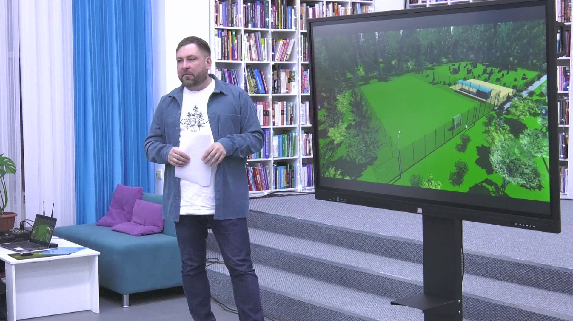 В Междуреченском может появиться многофункциональная спортивная площадка смотреть онлайн