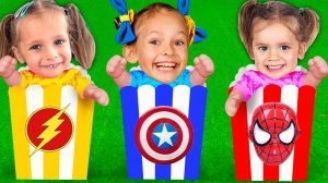 Супергерои в масках! Мультфильм для детей