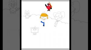 Рисую: Ромбика, Сержант Прямоугольник,Ученый Кругляшкин,Механник Мурр, Кошка-полицейская Лапочка *)