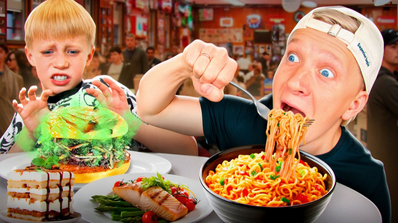 Что мы едим в Азии? РЫНОК - ЕДА - ШОПИНГ 🍜 смотреть онлайн