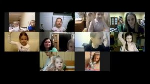 учебное онлайн-занятие (на платформе ZOOM) «Жанры русского фольклора», 2021 г.