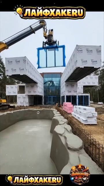 НЕВОЗМОЖНОЕ СТРОИТЕЛЬСТВО_ Плавучие черные контейнеры (ASMR) #Шорты#ЛайфхакеRU смотреть онлайн