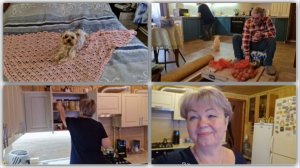 ПОВСЕДНЕВНЫЕ ДЕЛА. ЛЁШИК ПЕРЕБРАЛ КАРТОШКУ, А Я НАВЕЛА ПОРЯДОК В ШКАФЧИКАХ НА КУХНЕ.