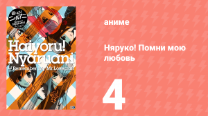Няруко! Помни мою любовь 4 серия (аниме-сериал, 2010)