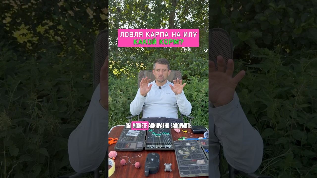 Как ловить карпа на илу? Какой корм делать? Карпфишинг 2025 смотреть онлайн