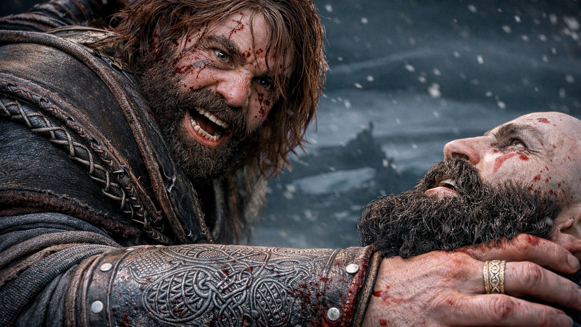 Эволюция Кратоса: сила ярости и мудрости 😤💪 смотреть онлайн