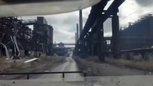 Авдеевский коксохим.  Хохлы более десяти лет превращали здесь всё в мощнейший укрепрайон.