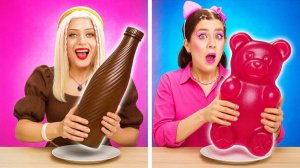 Мармелад vs шоколад 🍬🍫 Вкусный челлендж 😱