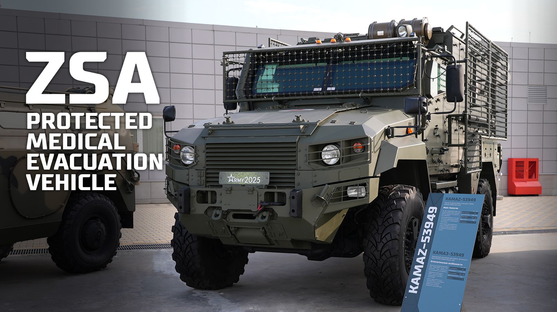 ZSA Protected Medical Evacuation Vehicle смотреть онлайн