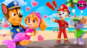 Щенячий патруль и Маршалл. Залипательное видео. Мультфильм для детей и малышей. Анимация 140