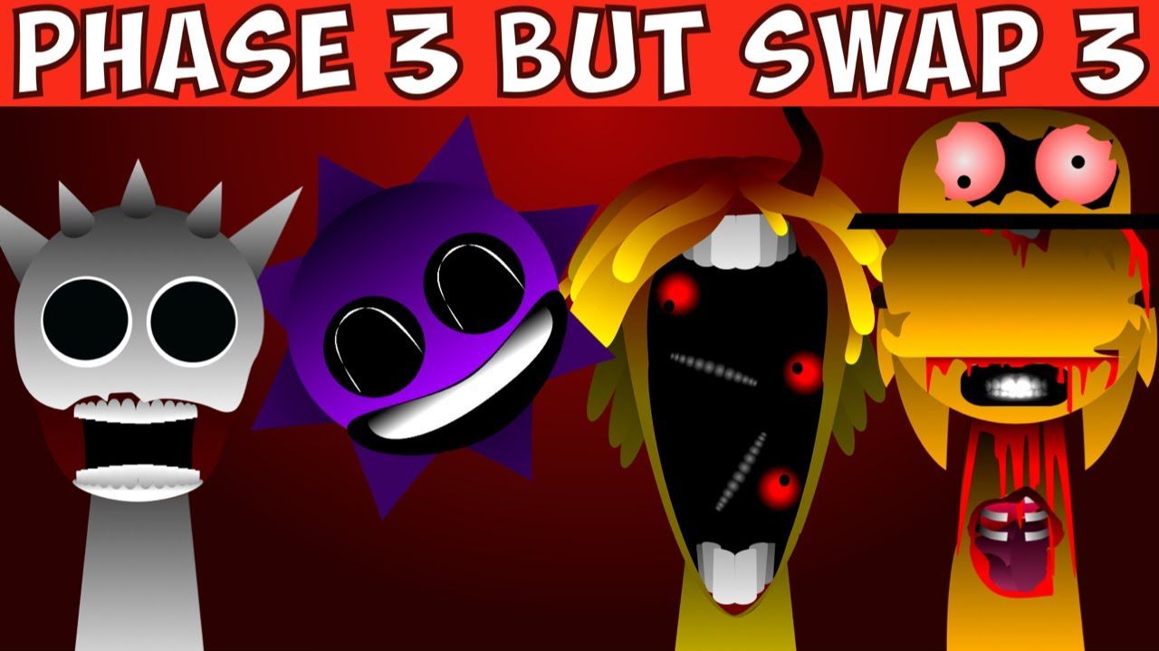 INCRDIBOX SPRUNKI: ФАЗА 3 🔁 НО 3 ОБМЕНА! 💫🌀 смотреть онлайн