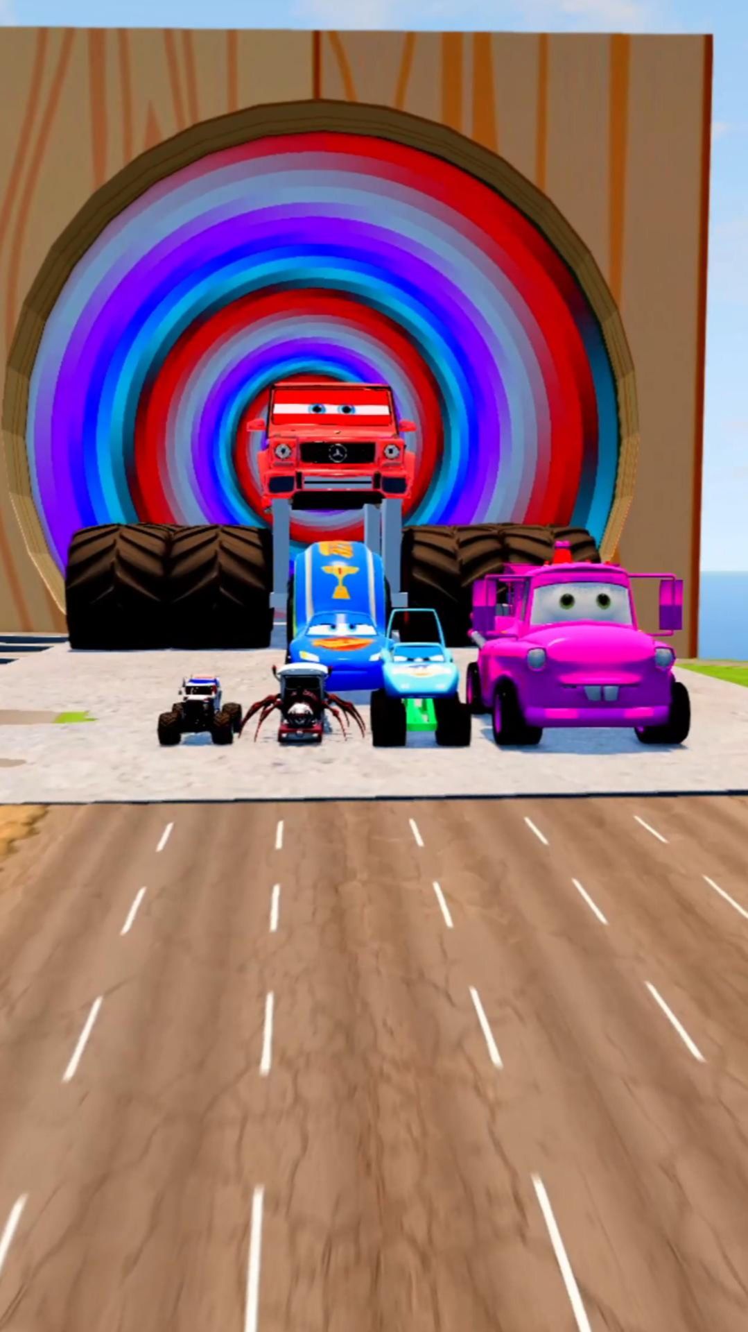 МУЛЬТИКИ ПРО МАШИНКИ МОНСТР ТРАК смотреть онлайн