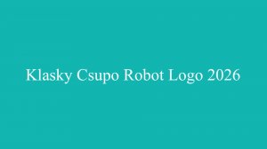 Klasky Csupo Robot Logo 2026
