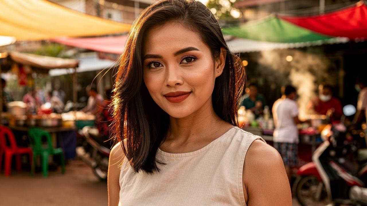 Невероятная прогулка по деревне Камбоджи 2026 уличная еда курорт Удонг 🍜 смотреть онлайн