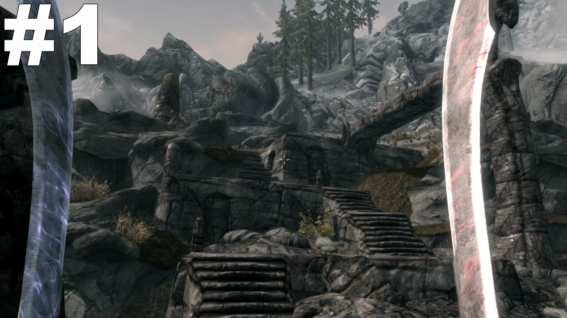 ▶The Elder Scrolls V: Skyrim. Найти Слово Силы(Пик Древних). #1 смотреть онлайн