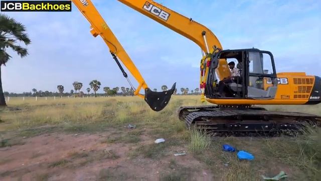 Я покупаю свой новый экскаватор JCB 245 LR и впервые рою яму, чтобы оценить его производительность | смотреть онлайн