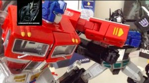 (SwagWave_SM) Transformers Stop Motion- MP10 Optimus Prime vs Nemesis Prime Stop Motion