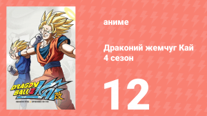 Драконий жемчуг Кай 4 сезон 12 серия (аниме-сериал, 2009)