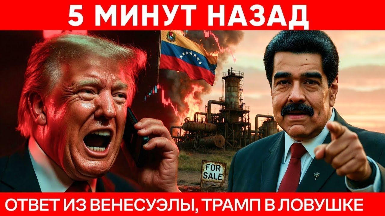 Трамп в ловушке ; Кто Реально ЗАБЕРЁТ Нефть Венесуэлы? Это НЕ ПОБЕДА смотреть онлайн