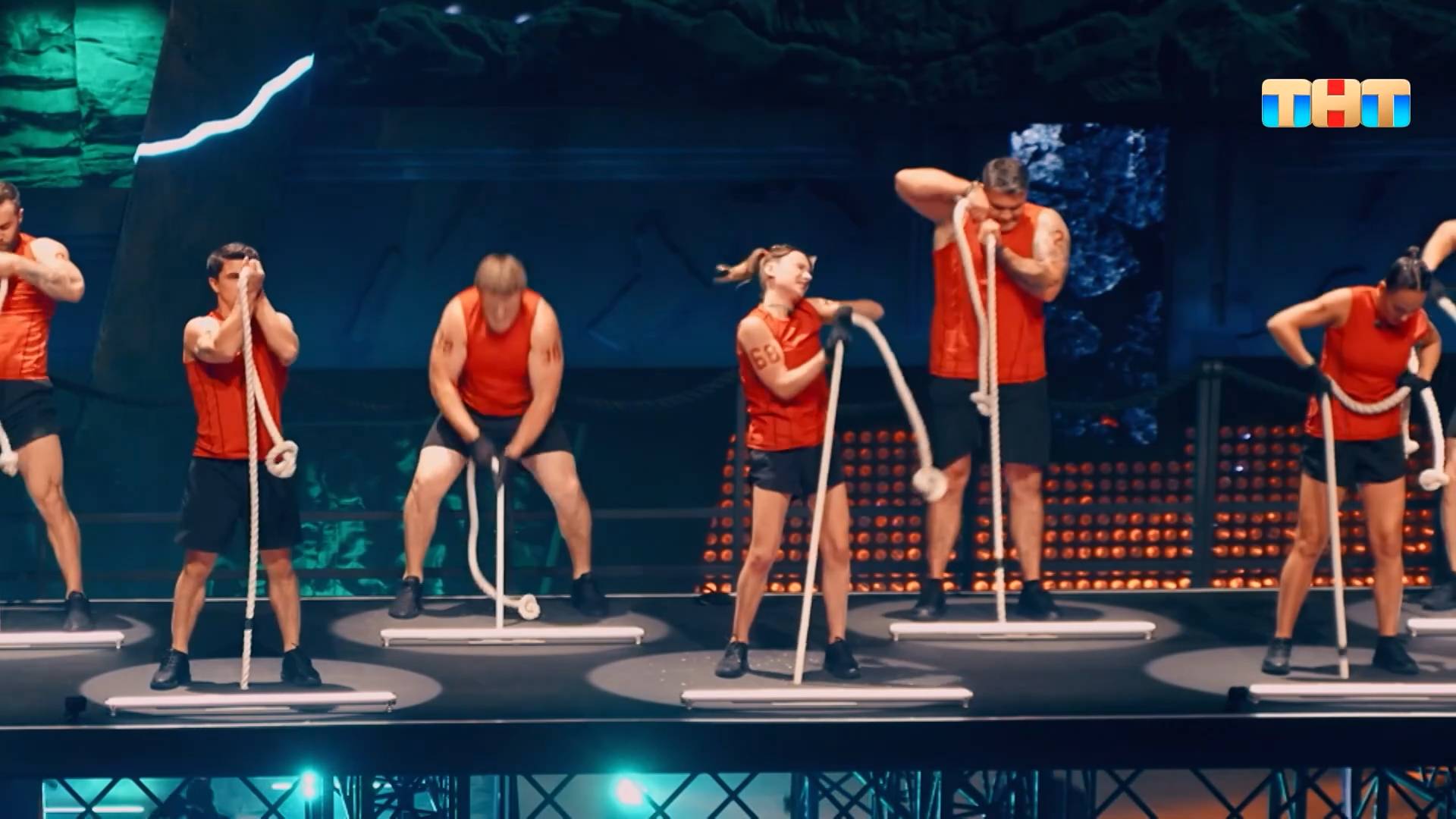 Испытание 1-го этапа — «Бесконечная тяга» | Команда 1-го сезона | «Титаны. Битва сезонов» смотреть онлайн