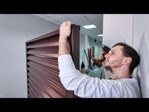 Инструкция по монтажу забора Жалюзи-40 от компании ProfSib