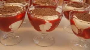 Десерт с малиной. Маринкины творинки. Всем МИРА и Добра!